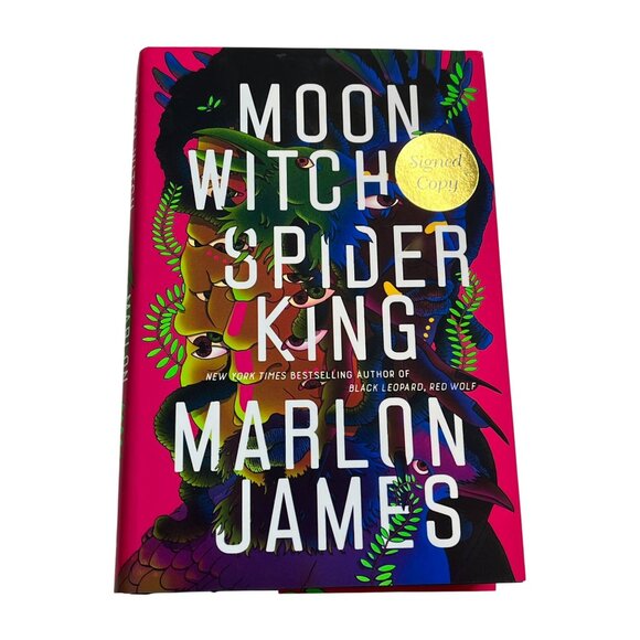 Moon Witch, Spider King by Marlon James (Signed Copy) Hardcover Fantasy Book - Picture 1 of 7
